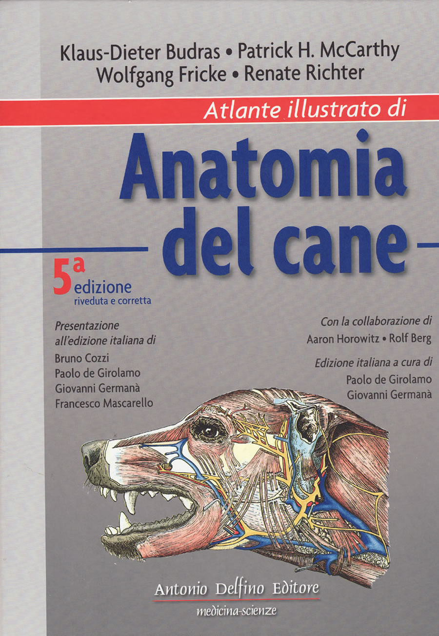 Atlante illustrato di anatomia del cane
