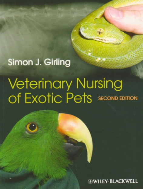 Veterinary nursing of exotic pets