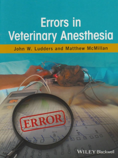 Errors in veterinary anesthesia