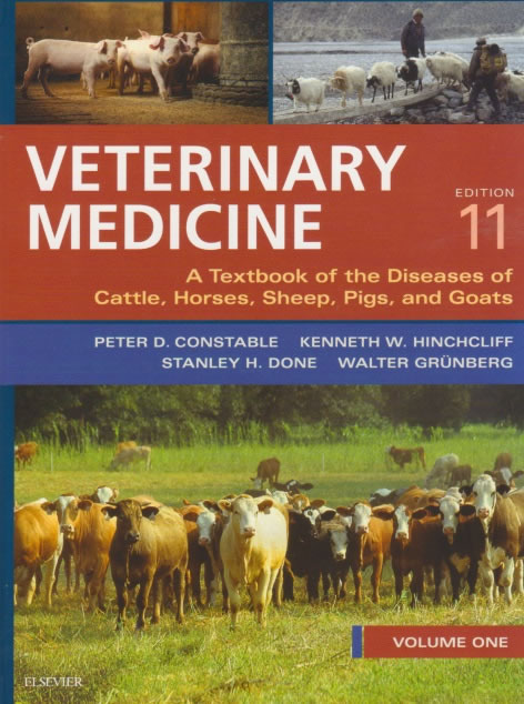 Veterinary medicine - A textbook of the diseases of cattle, horses, sheep, pigs, and goats